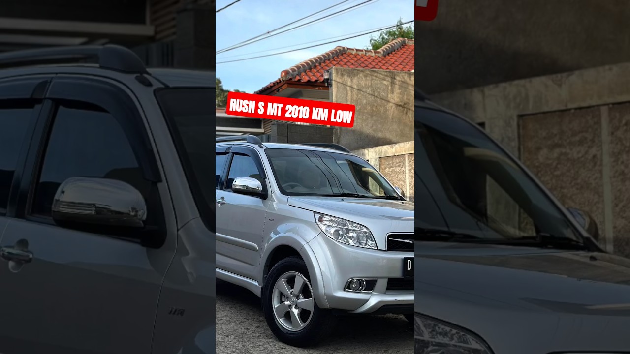 bismillah dijual rush s manual 2010 km rendah