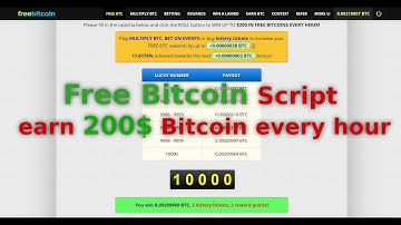 Free bitcoin script earn 200$ Bitcoin every hour ~ Latest update ✔ Live proof