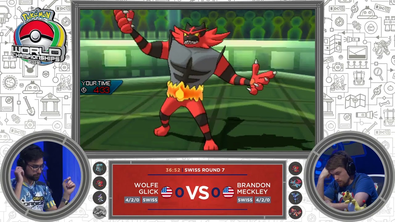 2019 Pokemon World Championships VGC Masters Day 2 - Wolfe Glick vs Brandon Meckley - Swiss R7