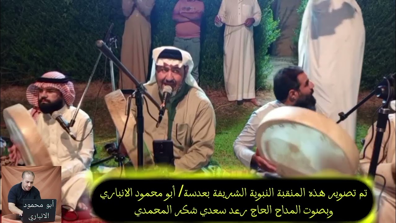 قصيدة حربية ( يخيال البويضة أفزع) بصوت المداح الحاج رعد سعدي شكر في منطقة البعودة بتاريخ/٢٠٢٤/٦/٦