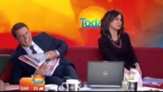 Hilarious: Aussie news reporter gets pranked 'Ron Burgundy' style