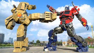 Great War - การต่อสู้ครั้งสุดท้ายของ Optimus Prime vs Tank | ภาพยนตร์ Transformers ยอดนิยม [HD]