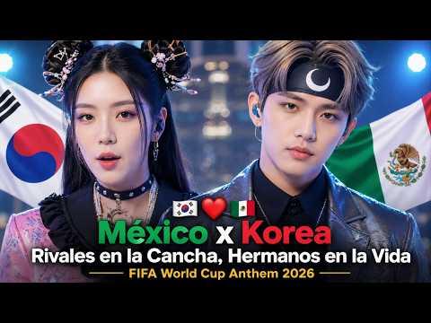 🇰🇷❤️🇲🇽 México x Korea | Rivales en la Cancha, Hermanos en la Vida | FIFA World Cup Anthem 2026