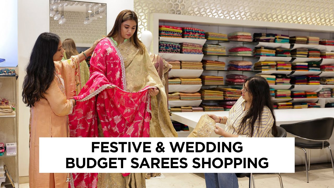 Shopping Wedding & Festive Sarees for Mother and Daughter - Saree Shopping in Surat. 