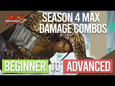 Tekken 7: Eddy Max Damage Combos BEGINNER to ADVANCED