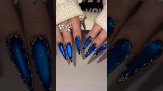 Nails total blue✨️💙 #uñasperfectas #nails #azules #garras #viralshort #tendecia
