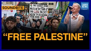 “Free Palestine”: American Rapper Macklemore Delivers Poignant Poem | Dawn News English Resimi