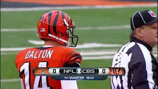 2013   Week 11 – Browns 20 @ Bengals 41