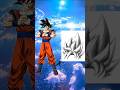 goku 3 form hair colour 🔥💀