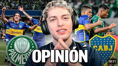 DAVOO XENEIZE OPINA DE PALMEIRAS 1 (2) BOCA 1 (4) - COPA LIBERTADORES 2023 (SEMIS VUELTA)