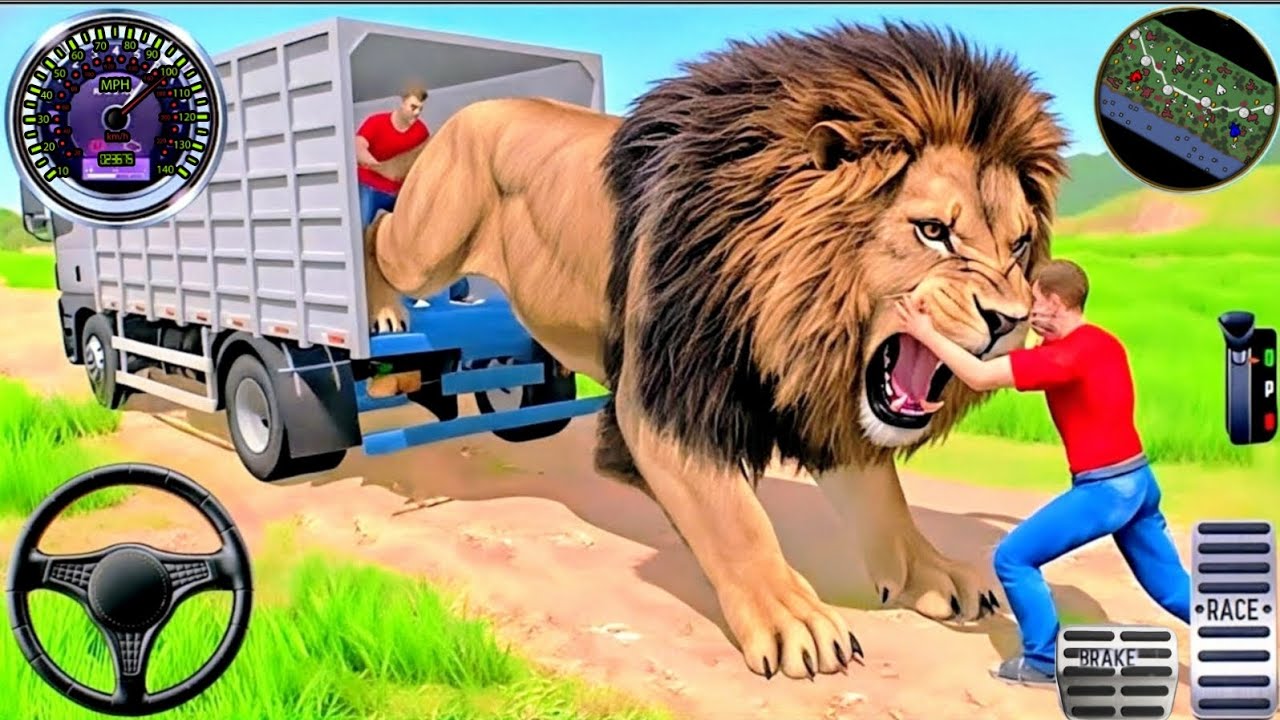 Animal Cargo Truck Driving Game 3D - Animal Transport Cargo Truck - Android Gameplay