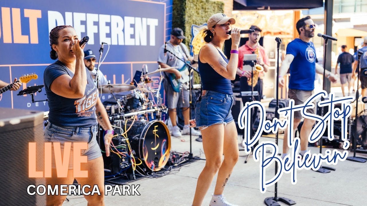 DON'T STOP BELIEVIN' - Live at Comerica Park