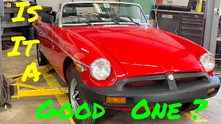 76 MGB new purchase inspection screenshot 5