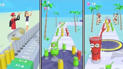 Juice Run in All Level Game Mobile Walkthrough New Trailer Update Gameplay iOS, Android FJODWYJJ
