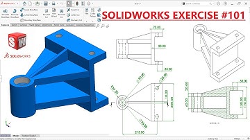 Solidworks Tutorial for beginners Exercise 101