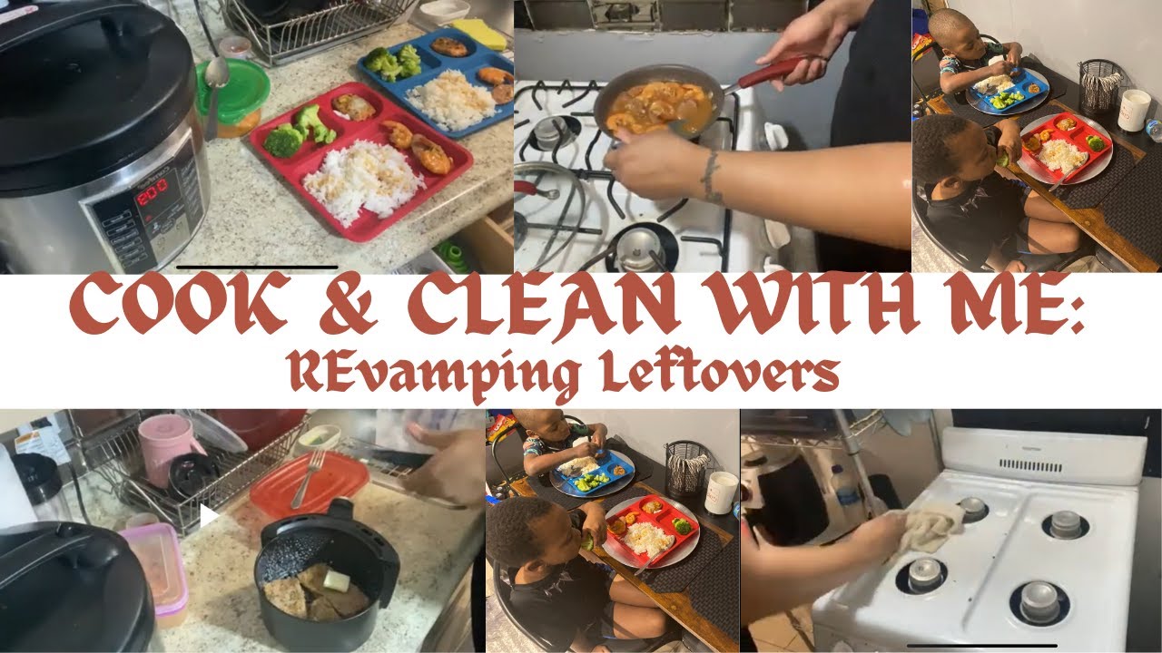 Cook And Clean With Me 2021: Quick And Easy Air Fryer Minimalistic Meal.