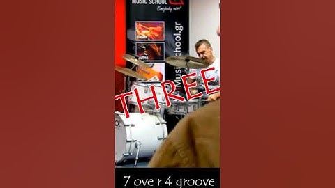 7 over 8 groove&improv #drums #polyrhythms #oddmeter