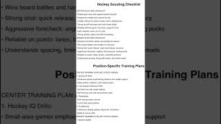 What Scouts look for (For Forwards only) #hockey #information #inspiration #sports #scouting