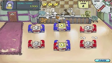 Diner Dash Walkthrough - Level #6 - Flo