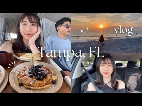 tampa vlog｜佛羅里達坦帕行🏝️: 炸鱷魚初體驗/滑皮艇/吃海鮮/去海灘們享受陽光🌞