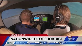 Airlines are offering hiring and training incentives to combat pilot shortage