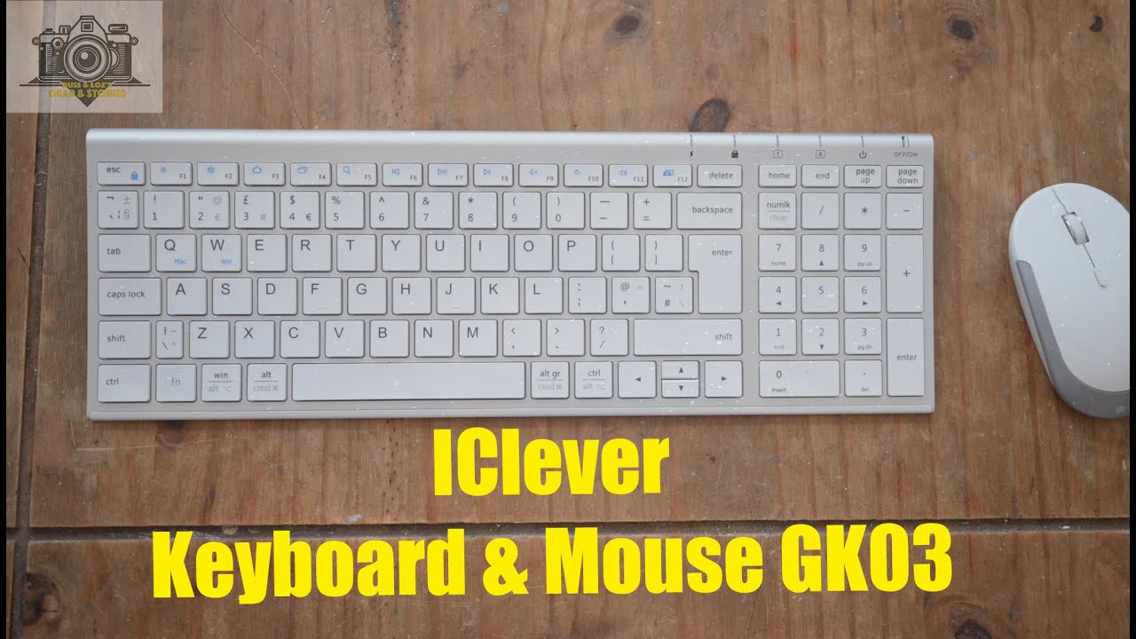 Love the sound - Iclever Keyboard & Mouse GK03