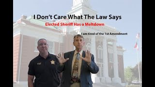 Sheriff Has Meltdown Doesnt Care About The Law Lincoln County Georgia