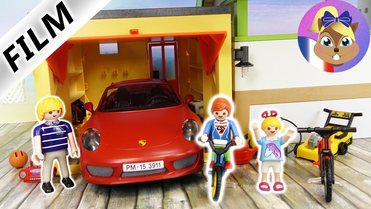 garage maison moderne playmobil