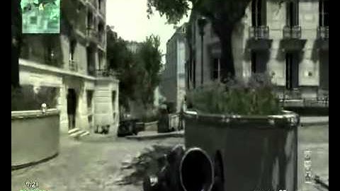 MW3 Throwing Knife Across The map