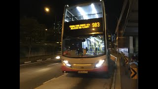 SMRT Bus Service 983 [SMB3547E]: Aft Bt Panjang Stn → Choa Chu Kang Int