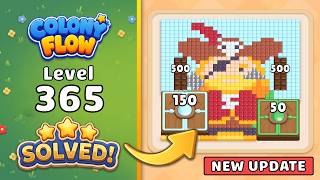 Colony Flow! Level 365 Walkthrough 🐜 | ABI GAMES Solution & Gameplay 🧩 (New Update)