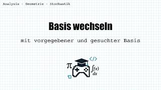 Halbwertszeit, Verdopplungszeit und Basiswechsel