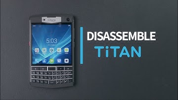Disassembling the QWERTY smartphone - Unihertz Titan