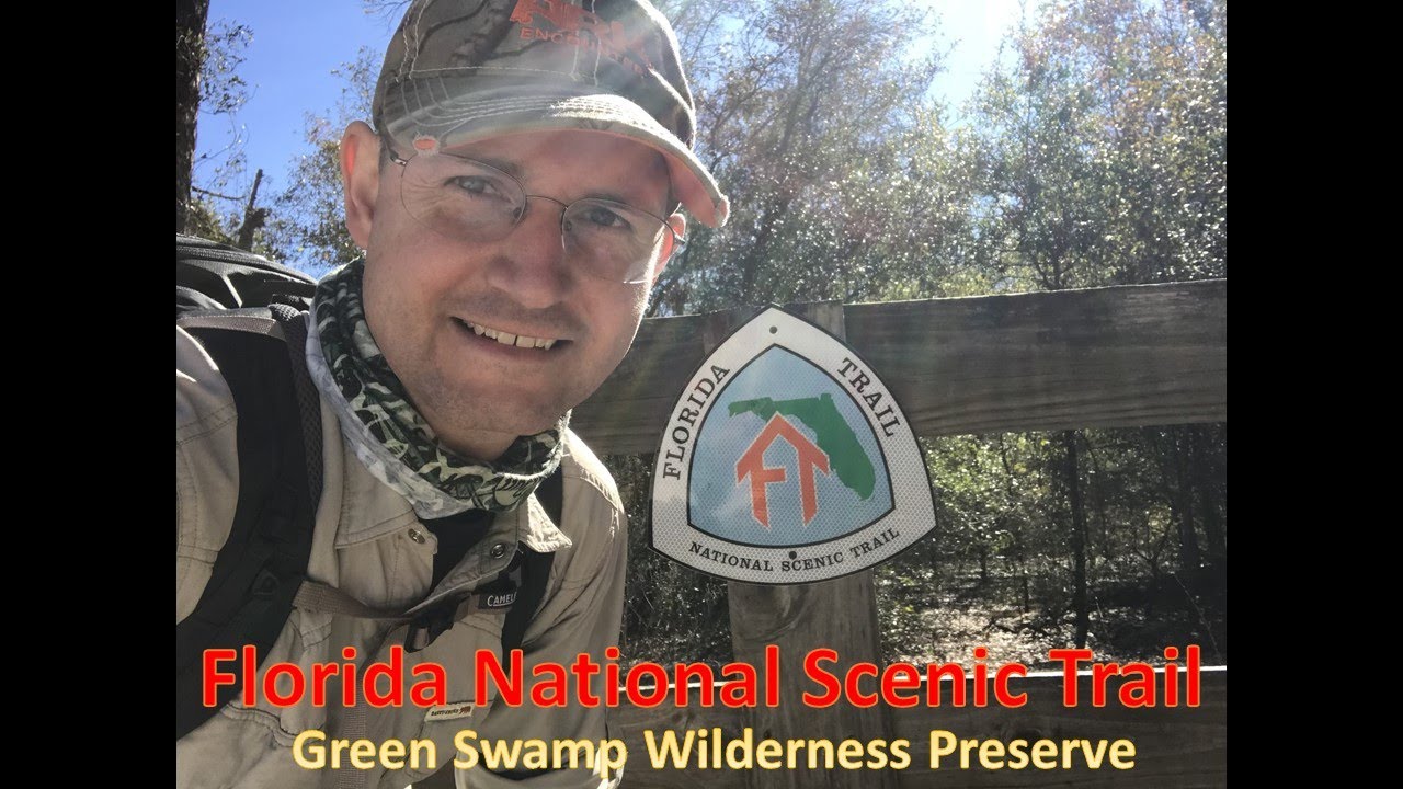 Solo hiking on the Florida National Scenic Trail, Florida Trail, Green Swamp Wilderness Preserve