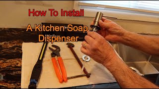 How To Install A Kitchen Soap Dispenser / Quick & Easy by Get It Done Home Repair 400 views 1 month ago 4 minutes, 22 seconds