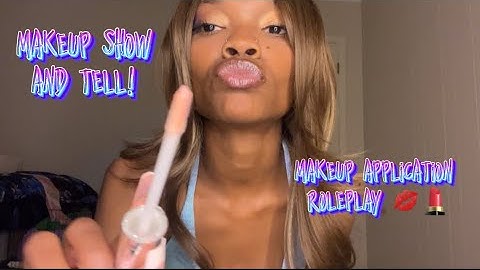 ASMR Makeup Show & Tell + Doing Your Makeup Roleplay | Personal Attention, Soft Spoken
