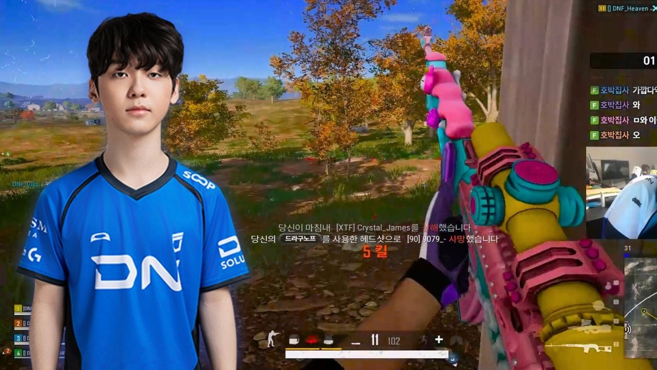 DNF_Gyumin#18 -  SQUAD RANKED - PUBG Pro