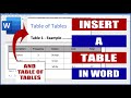 Report Writing Part 6 - Inserting and Formatting Tables