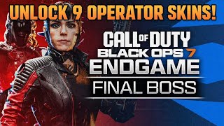 BO7 Endgame - EASILY defeat the final boss using this simple strategy! (Unlock 9 new operator skins)