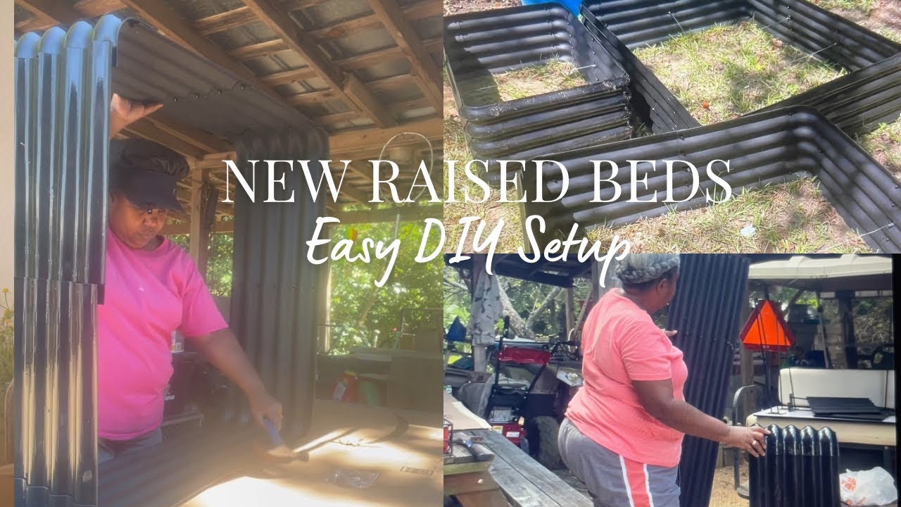 Building My New Raised Garden Beds from Amazon | Easy DIY Setup 
