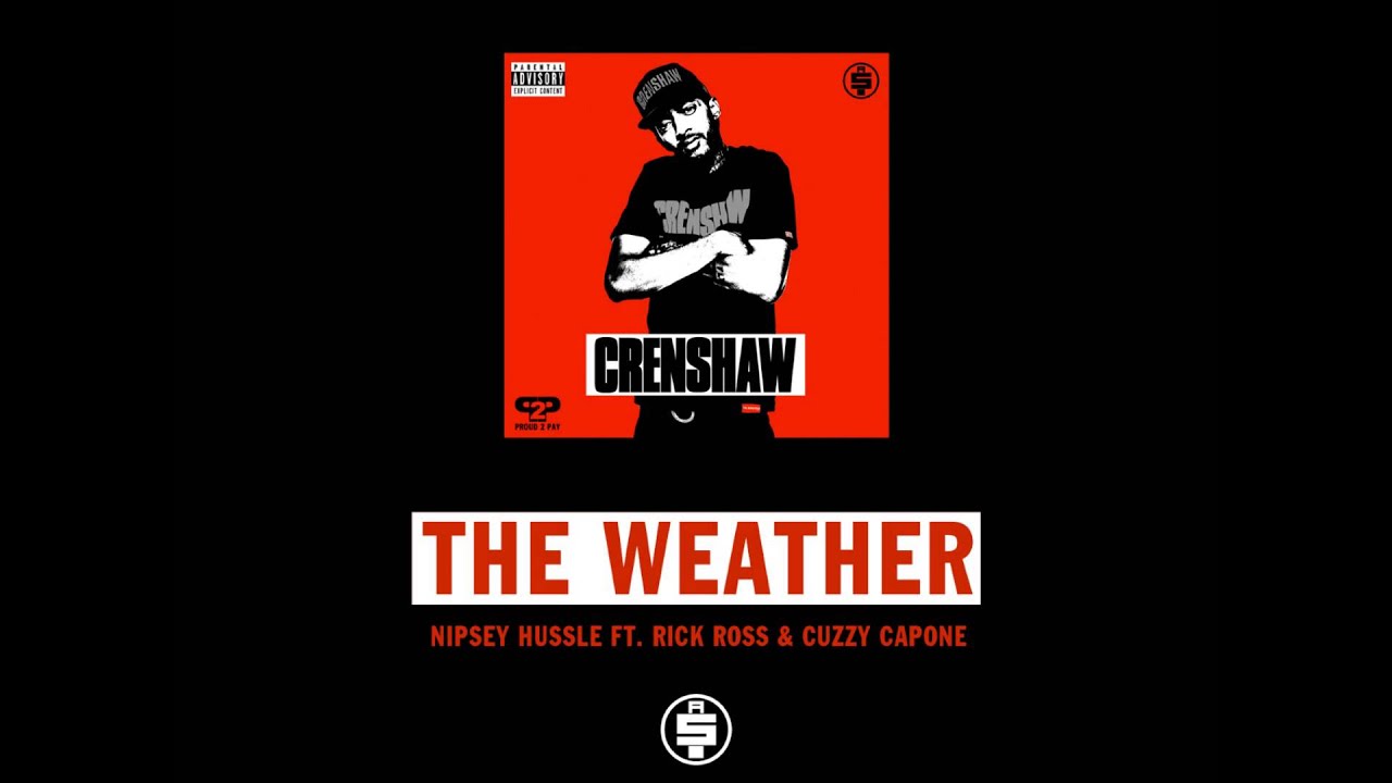 Nipsey Hussle Feat Rick Ross & Cuzzo Capone - The Weather (Acapella) | 76 BPM