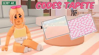 MELHORES CODES DE TAPETE BERRY AVENUE (ROBLOX) 