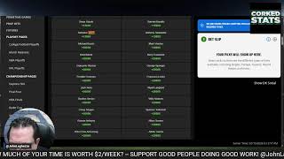 CORKED STATS LIVE! MLB HOME RUN FUTURES w/@JohnLaghezza Content