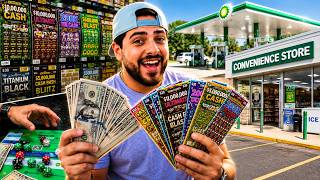 I Spent $500 on Lottery Tickets at 5 Different Stores...