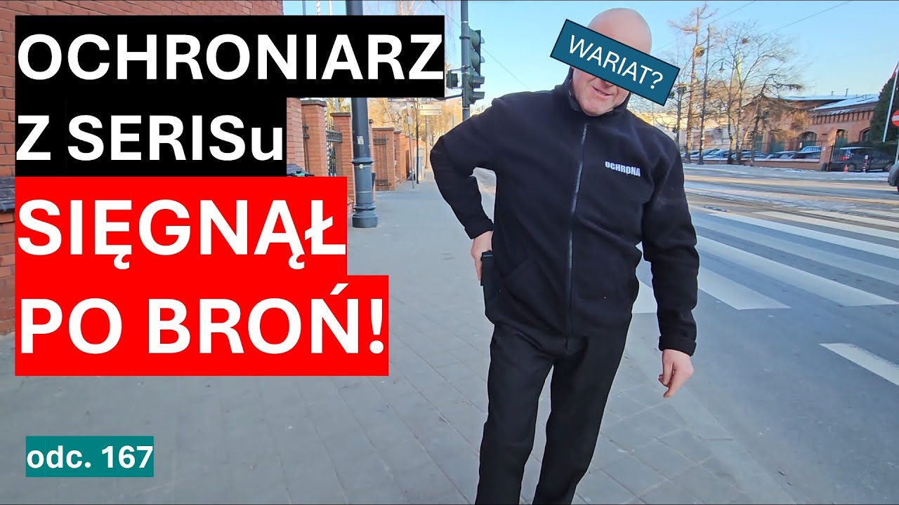Ochrona sięga po broń! Bo filmuję obiekt! Major i podpułkownik odlecieli, na miejscu Policja. #167