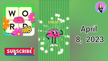 WordBrain Spring Event April 8, 2024 - All Parts Answers
