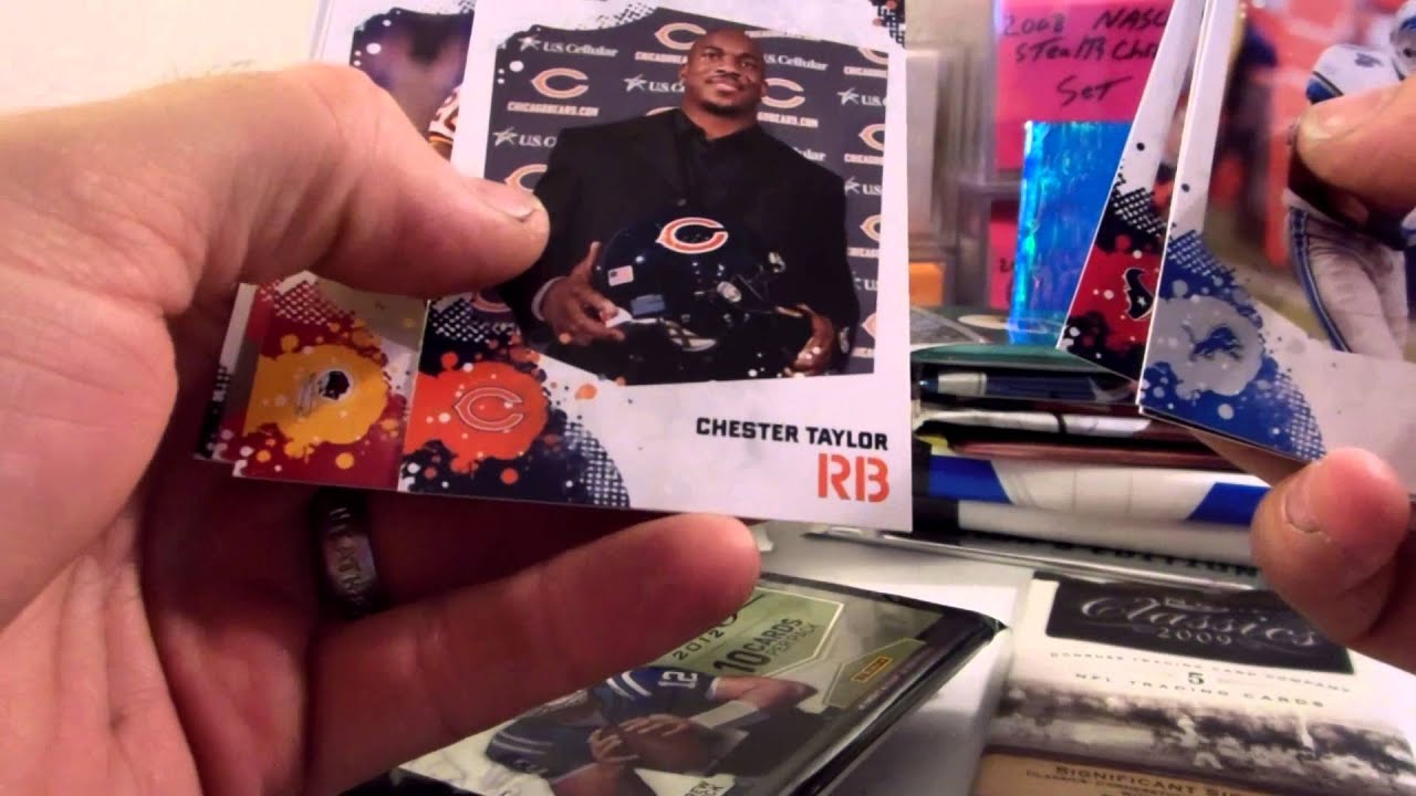 2 MJ Holdings Football Repack boxes with 4 Memo Cards