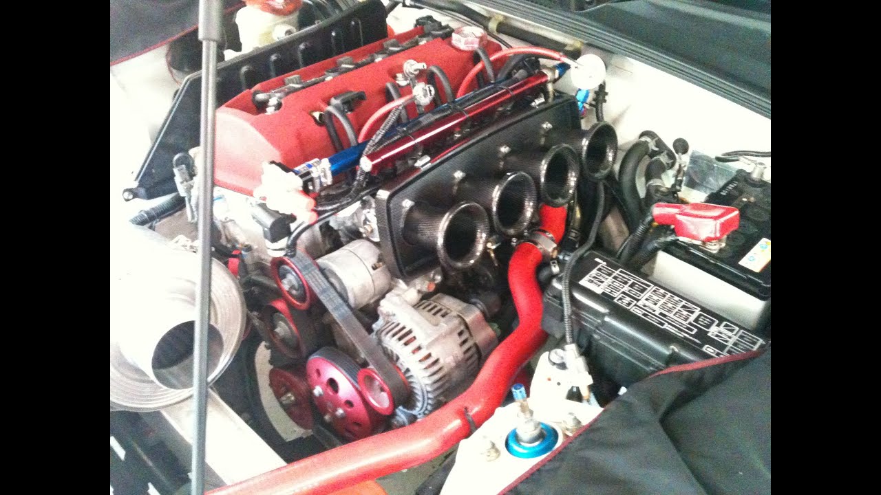 HONDA S2000 F20C Kαi : K-Tech tuned engine with TODA ITB ( NA 294HP 29