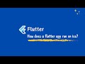 How Flutter Apps Run on iOS – Flutter Engine, Framework & Native Integration Explained!