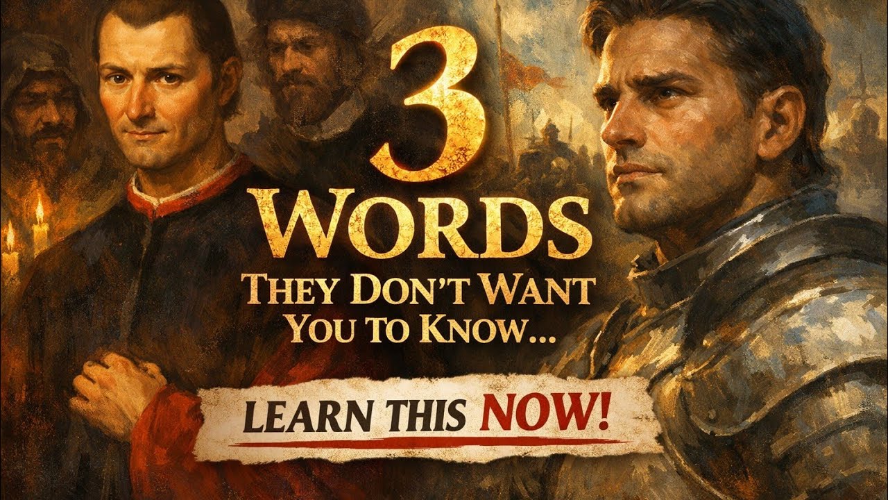 “3 Words That Reveal People’s True Intentions | Master Power Dynamics Like Machiavelli”